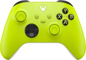 Microsoft - Controller for Xbox Series X, Xbox Series S, and Xbox One (Latest Model) - Electric Volt - Front_Zoom