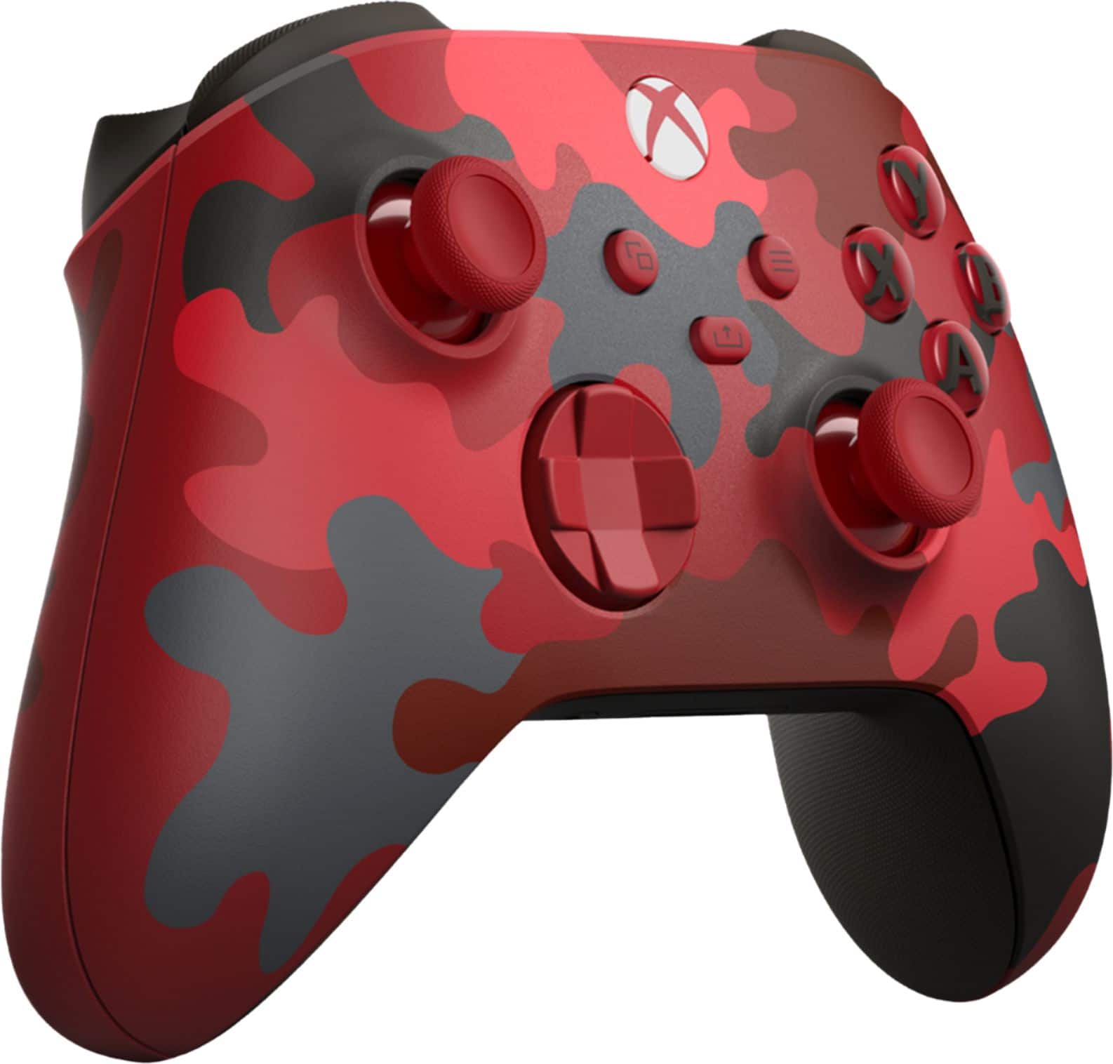 Alt View 12. Microsoft - Xbox Wireless Controller for Xbox Series X, Xbox Series S, Xbox One, Windows Devices - Daystrike Camo Special Edition.