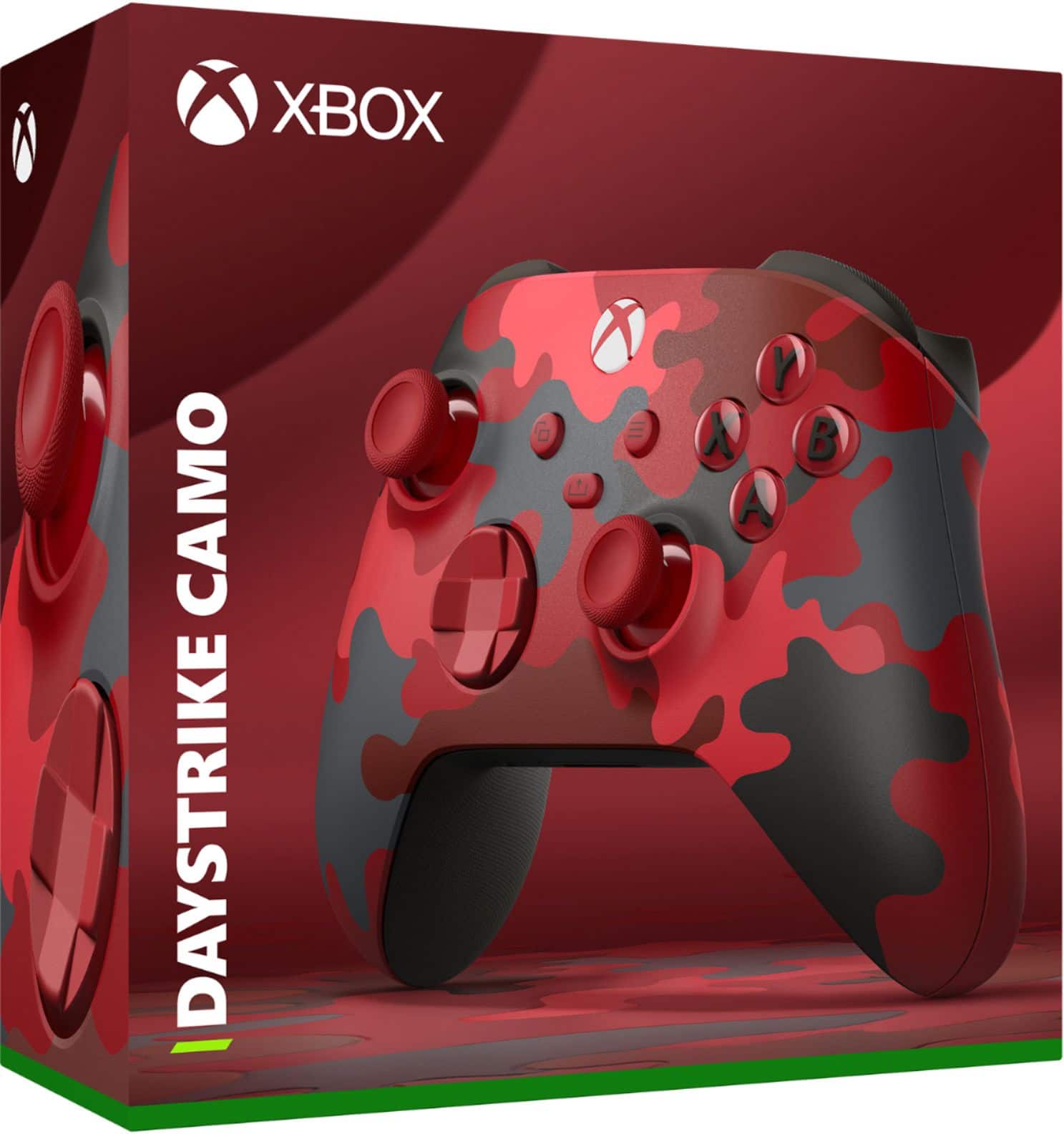 Alt View 14. Microsoft - Xbox Wireless Controller for Xbox Series X, Xbox Series S, Xbox One, Windows Devices - Daystrike Camo Special Edition.