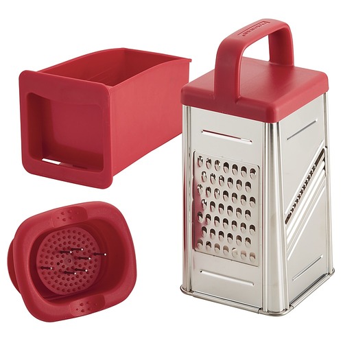 Rachael Ray - Tools & Gadgets Box Grater - Red