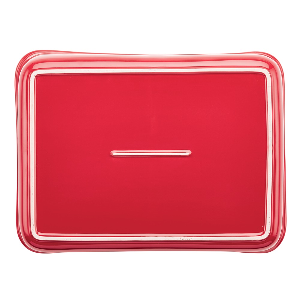 Best Buy: Rachael Ray 9x13-Inch Rectangular Ceramic Baker Red 47856