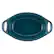 Alt View 11. Rachael Ray - 2-Piece Oval Ceramics Au Gratin Set - Teal.