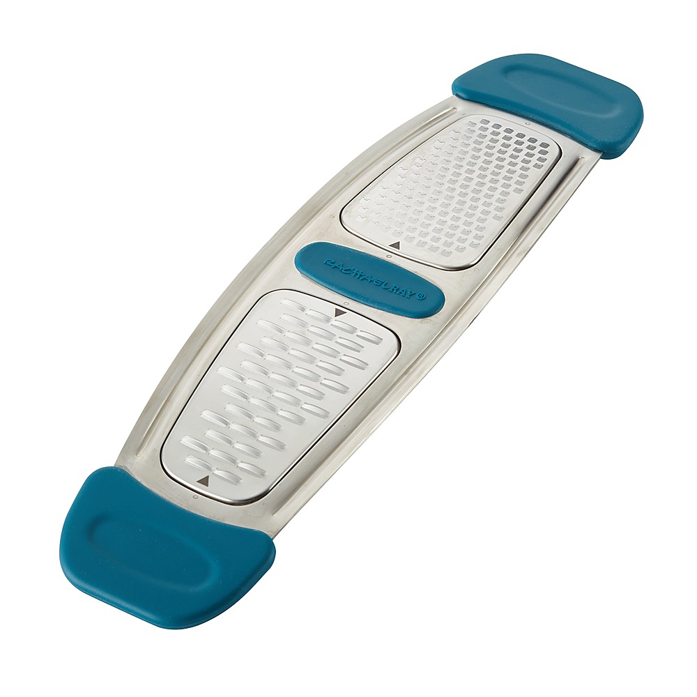 Angle View: Rachael Ray - Multi-Grater with Silicone Handles - Marine Blue