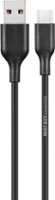 Best Buy essentials™ - 3' USB-C to USB Charge-and-Sync Cable - Black - Front_Zoom