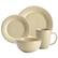 Alt View 11. Rachael Ray - Cucina 16-Piece Ceramic Dinnerware Set - Almond Cream.