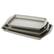 Left. Rachael Ray - 3-Piece Nonstick Bakeware Cookie Pan Set - Silver.