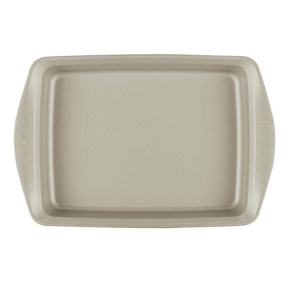 Left View: Rachael Ray - 3-Piece Nonstick Bakeware Set - Silver