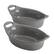 Alt View 17. Rachael Ray - 2-Piece Oval Ceramics Au Gratin Set - Gray.