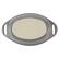 Left. Rachael Ray - 2-Piece Oval Ceramics Au Gratin Set - Gray.
