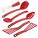 Angle. Rachael Ray - Tools and Gadgets 6-Piece Utensil Set - Red.