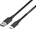 Best Buy essentials™ - 9' USB-A to USB-C Charge-and-Sync Cable - Black
