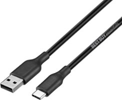 Best Buy essentials™ - 9' USB-C to USB Charge-and-Sync Cable - Black - Alt_View_Zoom_11