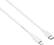 Alt View 13. Best Buy essentials™ - 3' USB-C to Lightning Charge-and-Sync Cable - White.