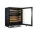 Alt View 11. Avanti - Elite Series 47 Bottle Single Zone Wine Cooler - Stainless Steel.