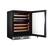 Alt View 13. Avanti - Elite Series 47 Bottle Single Zone Wine Cooler - Stainless Steel.