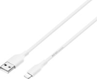 Best Buy essentials™ - 5' USB-A to Lightning Charge-and-Sync Cable - White - Alt_View_Zoom_11