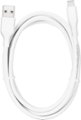 Alt View Zoom 14. Best Buy essentials™ - 5' USB-A to Lightning Charge-and-Sync Cable - White.