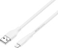 Alt View Zoom 11. Best Buy essentials™ - 9' USB-A to Lightning Charge-and-Sync Cable - White.