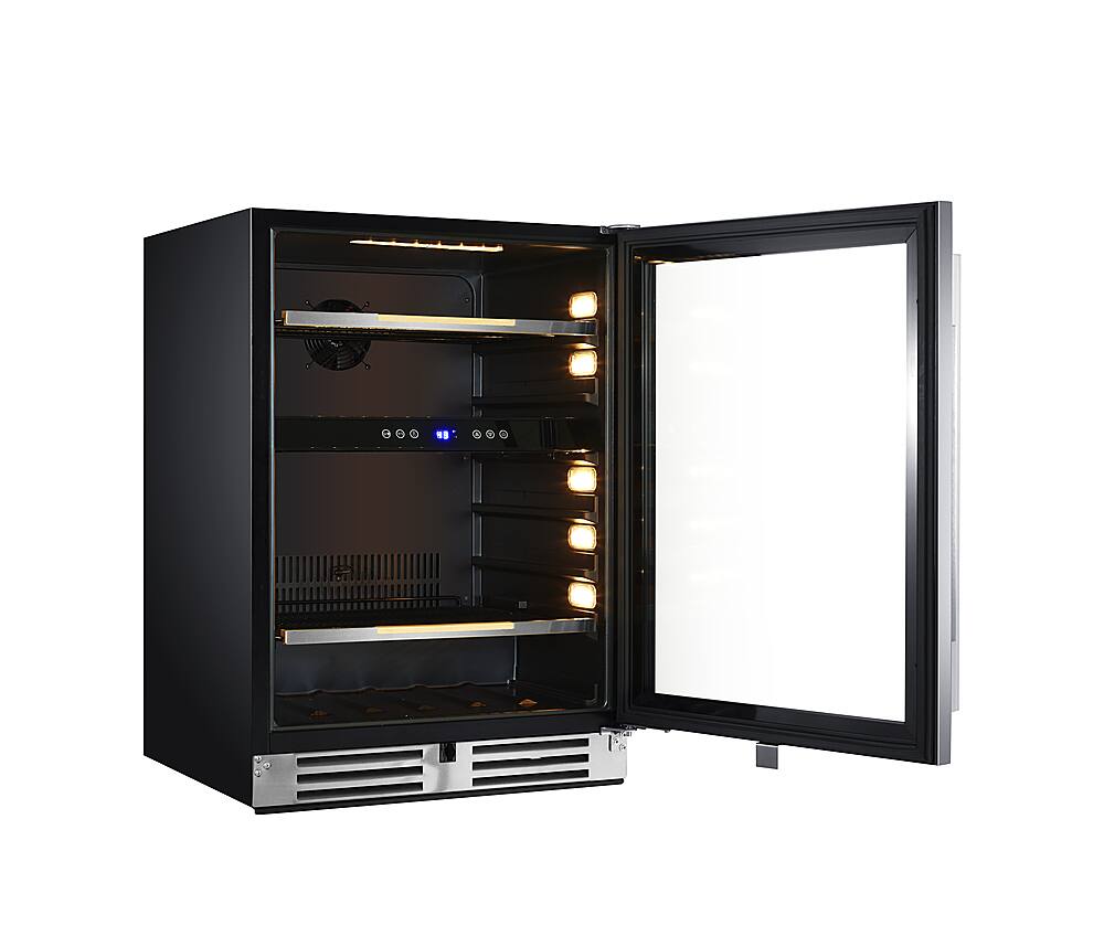 Alt View 11. Avanti - Elite Series 5.6 cu.ft. Beverage Cooler - Stainless Steel.