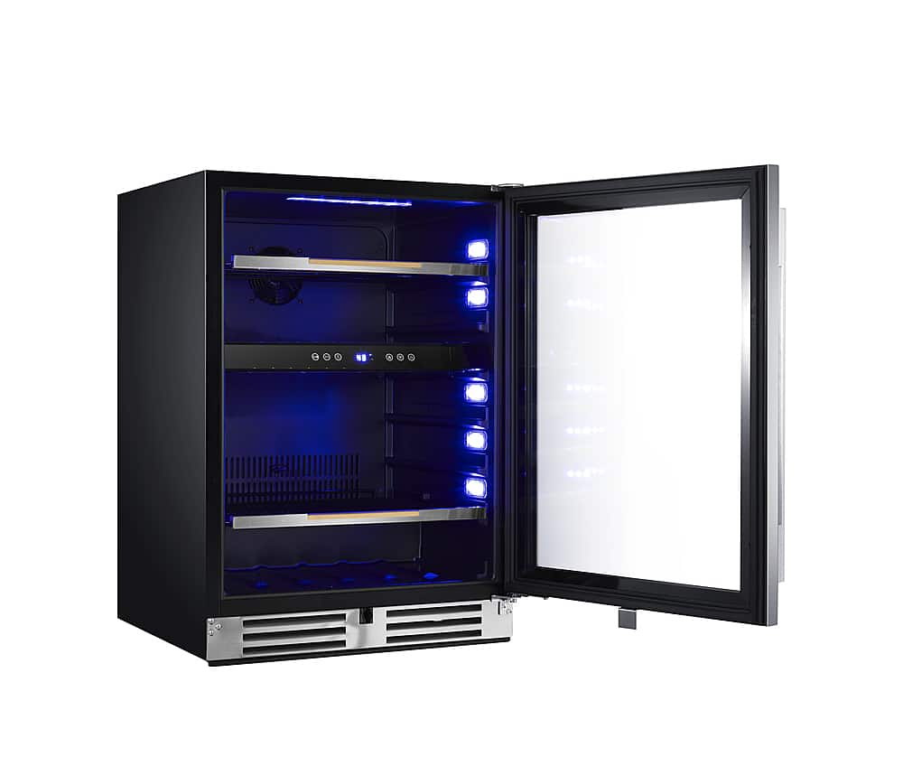 Alt View 12. Avanti - Elite Series 5.6 cu.ft. Beverage Cooler - Stainless Steel.