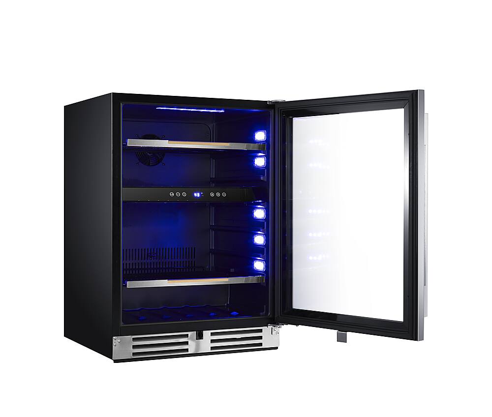 Alt View 12. Avanti - Elite Series 5.6 cu.ft. Beverage Cooler - Stainless Steel.