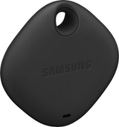Samsung - Galaxy SmartTag+, 1-Pack - Black - Angle_Zoom