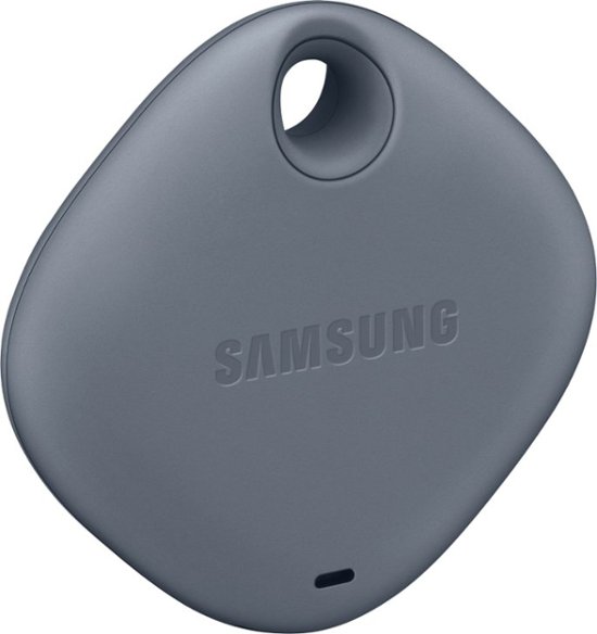 Angle Zoom. Samsung - Galaxy SmartTag+, 1-Pack - Denim Blue.