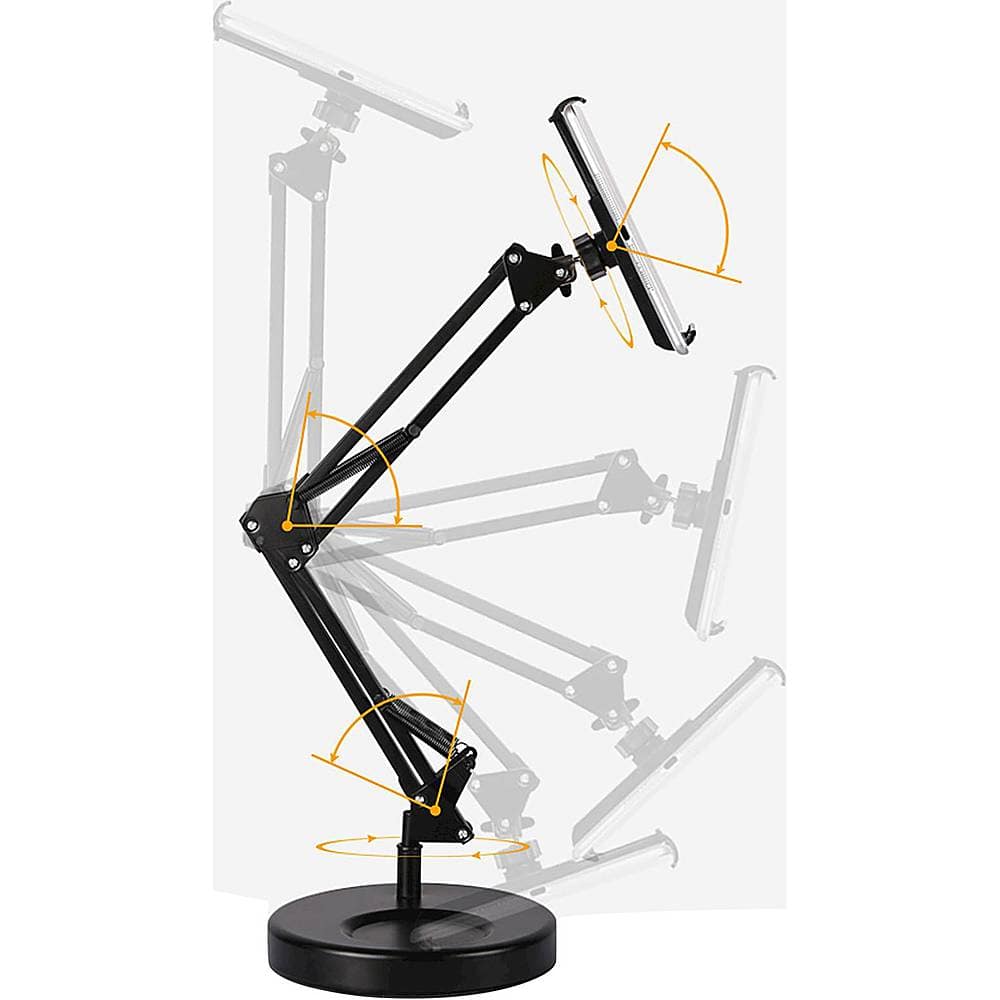 Alt View 11. SaharaCase - Long Arm Stand Holder for Most Cell Phones and Tablets - Black.