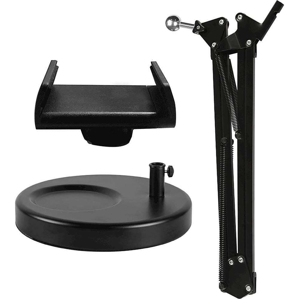 Alt View 13. SaharaCase - Long Arm Stand Holder for Most Cell Phones and Tablets - Black.