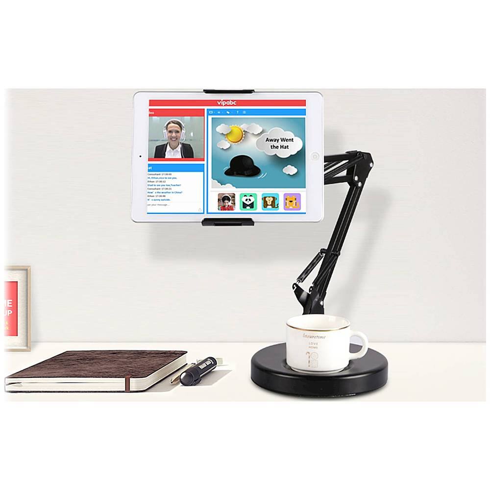 Alt View 18. SaharaCase - Long Arm Stand Holder for Most Cell Phones and Tablets - Black.