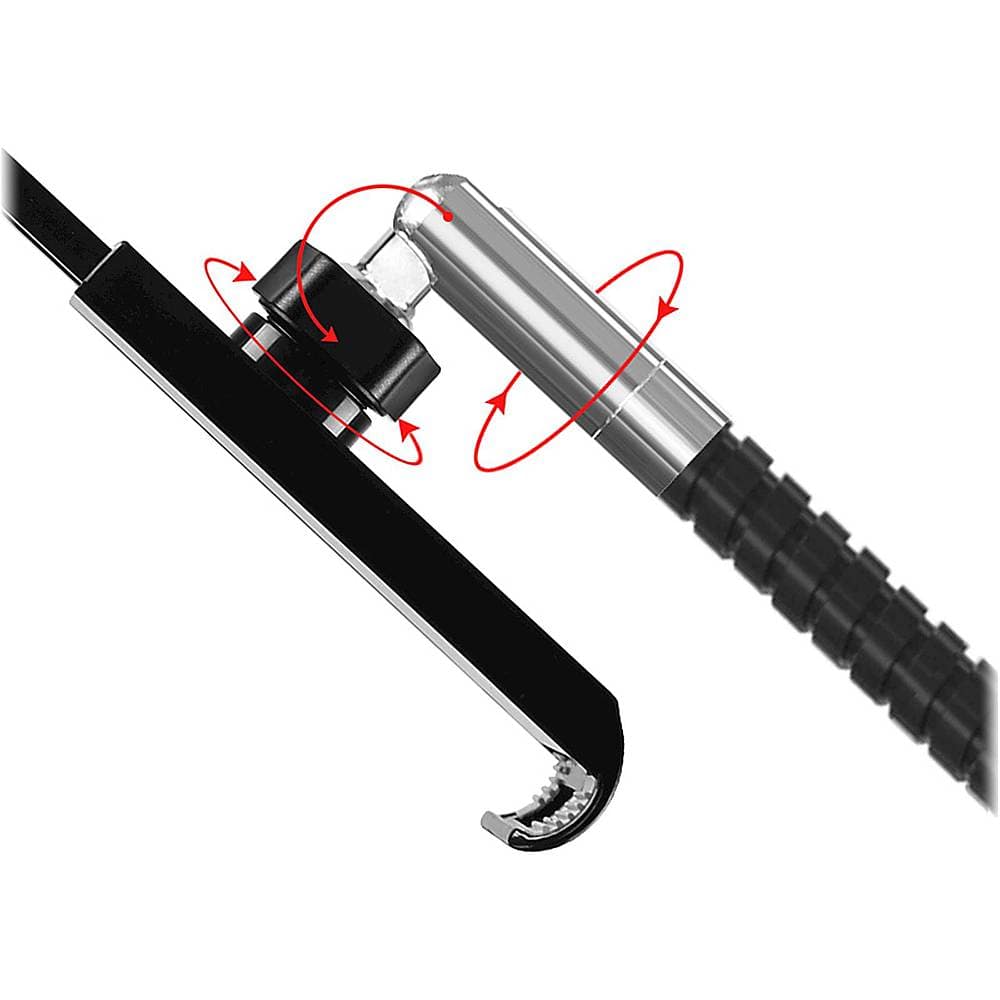 Alt View 12. SaharaCase - Floor Stand for Most Cell Phones and Tablets up to 11" - Black.