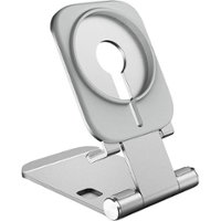 SaharaCase - Stand Compatible with MagSafe for Most Cell Phones - Silver - Angle_Zoom