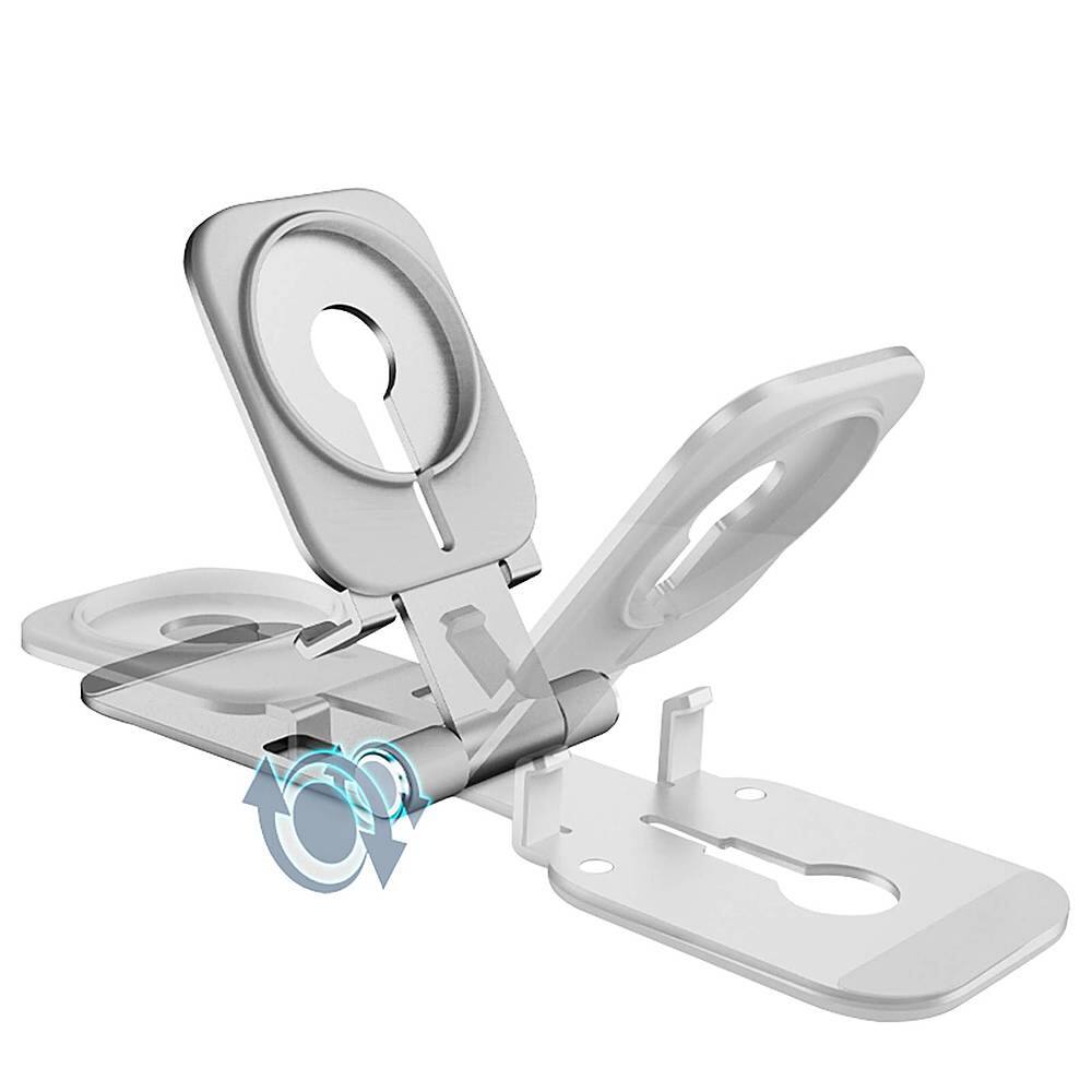 Alt View 17. SaharaCase - Stand Compatible with MagSafe for Most Cell Phones - Silver.