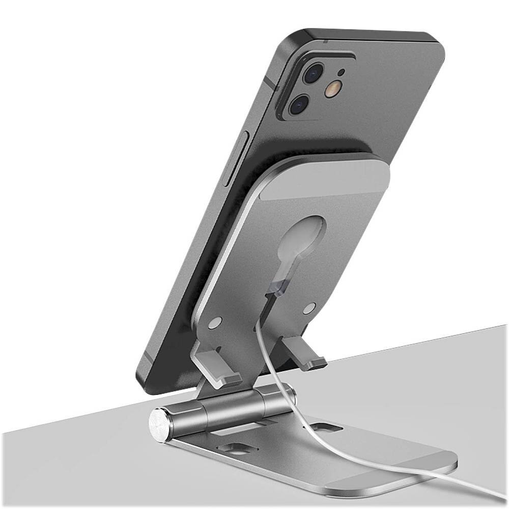 Alt View 18. SaharaCase - Stand Compatible with MagSafe for Most Cell Phones - Silver.