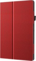 SaharaCase - Bi-Fold Folio Case for Apple iPad 10.2 (8th Generation 2020 and 9th Generation 2021) - Red - Left_Zoom