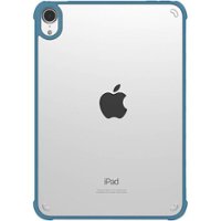 SaharaCase - Hybrid-Flex Series Case for Apple iPad mini (6th Generation 2021) - Clear Blue - Front_Zoom