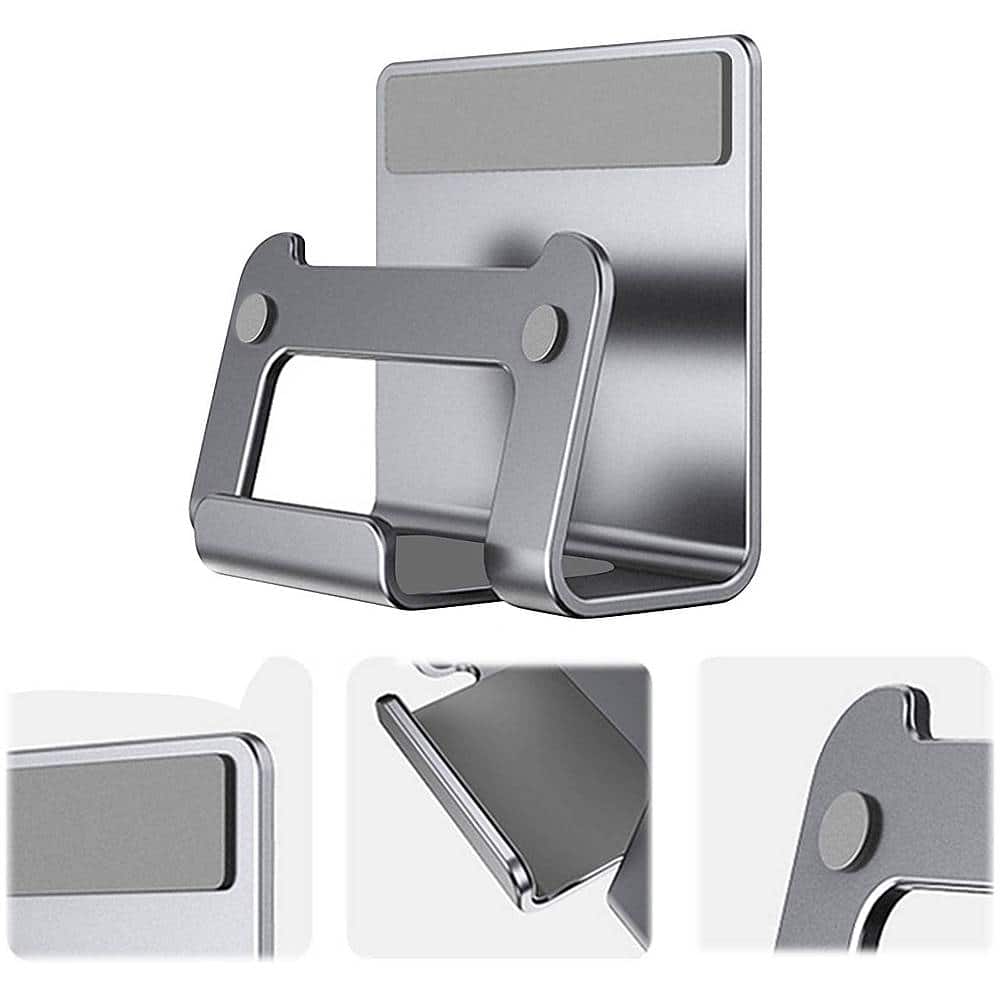 Alt View 12. SaharaCase - Wall Mount for Most Cell Phones and Tablets up to 9" - Gray.