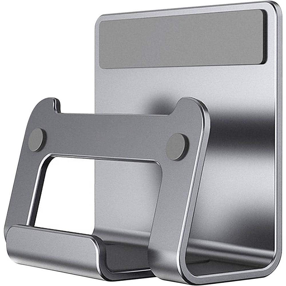 Left. SaharaCase - Wall Mount for Most Cell Phones and Tablets up to 9" - Gray.