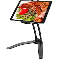 Left. SaharaCase - Stand Mount for Most Cell Phones and Tablets - Black.