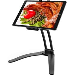 SaharaCase - Stand Mount for Most Cell Phones and Tablets - Black - Left_Zoom