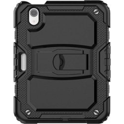 SaharaCase - Defence Series Case for Apple iPad mini (6th Generation 2021) - Black - Front_Zoom