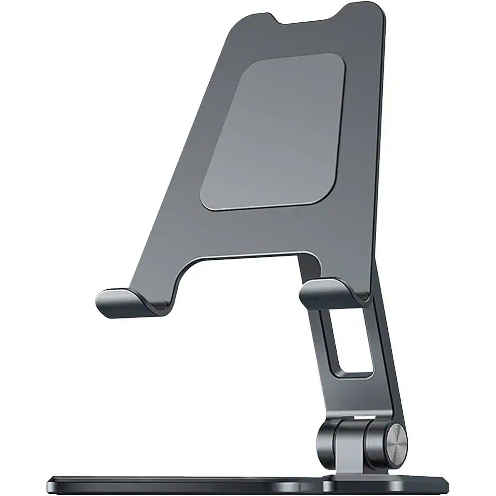 Left. SaharaCase - Stand for Most Cell Phones and Tablets - Gunmetal.