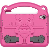 SaharaCase - Teddy Bear KidProof Case for Apple iPad mini (6th Generation 2021) - Pink - Front_Zoom