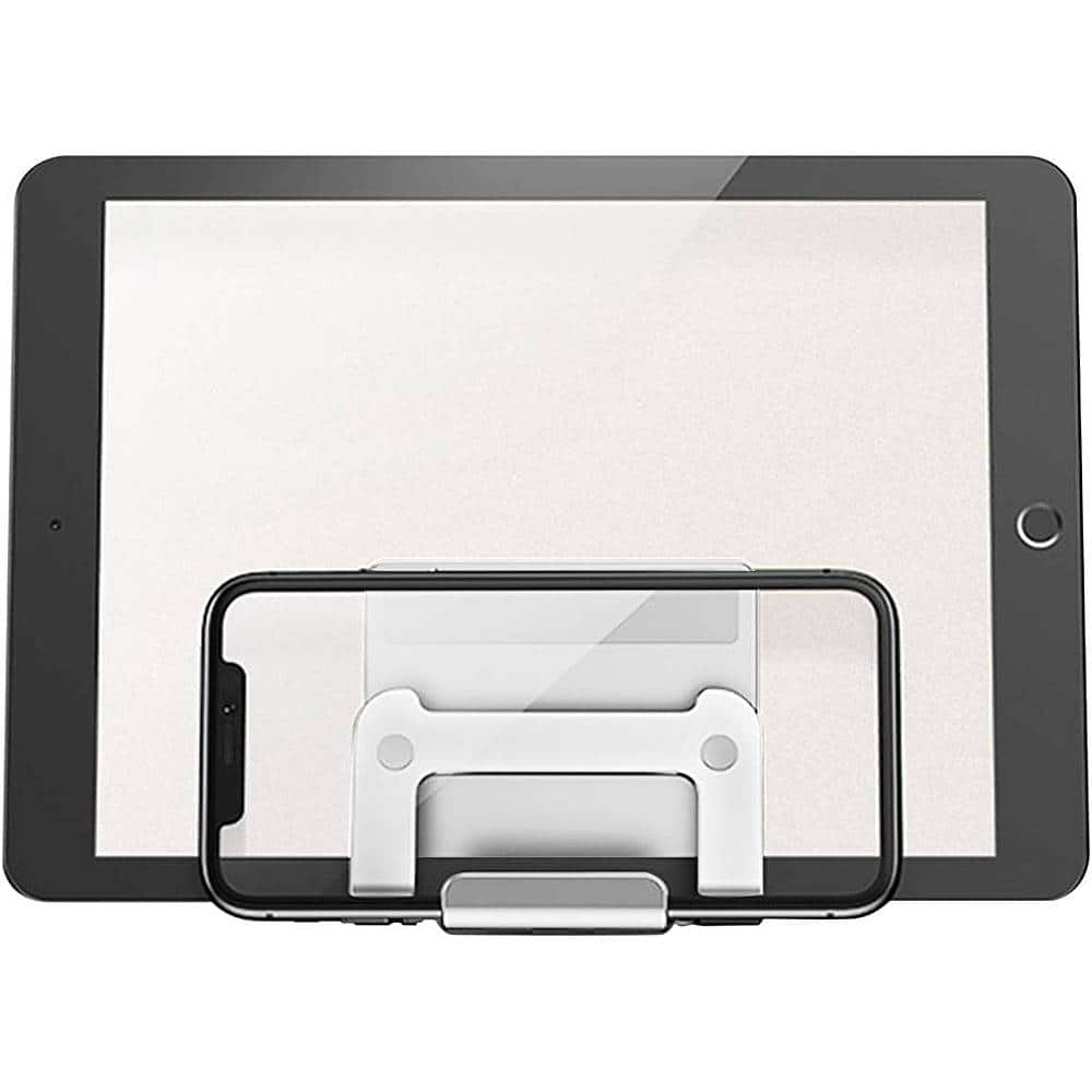 Alt View 11. SaharaCase - Wall Mount for Most Cell Phones and Tablets up to 9" - Silver.