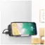 Alt View 13. SaharaCase - Wall Mount for Most Cell Phones and Tablets up to 9" - Silver.
