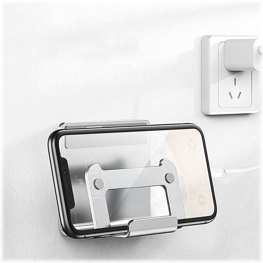 Alt View 14. SaharaCase - Wall Mount for Most Cell Phones and Tablets up to 9" - Silver.
