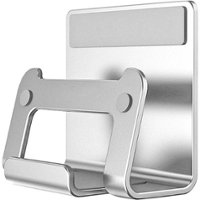 SaharaCase - Wall Mount for Most Cell Phones and Tablets up to 9" - Silver - Left_Zoom