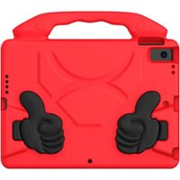 SaharaCase - KidProof Case for Apple iPad 10.2" (9th Generation 2021) - Red - Front_Zoom