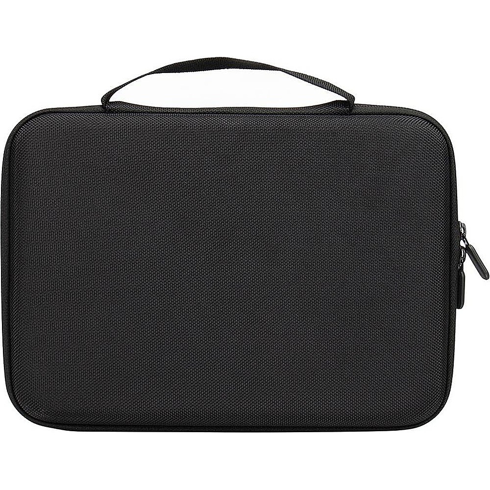 Left View: Samsonite - Pro Slim Messenger Shoulder Bag for 13" Laptop - Black