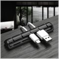 Alt View Zoom 11. SaharaCase - USB Cable Holder Organizer (4-Pack) - Black.